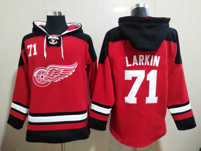 Red Wings 71 Dylan Larkin Red All Stitched Pullover Hoodie,We sell and wholesale Red Wings 71 Dylan Larkin Red All Stitched Pullover Hoodie on line form chian!